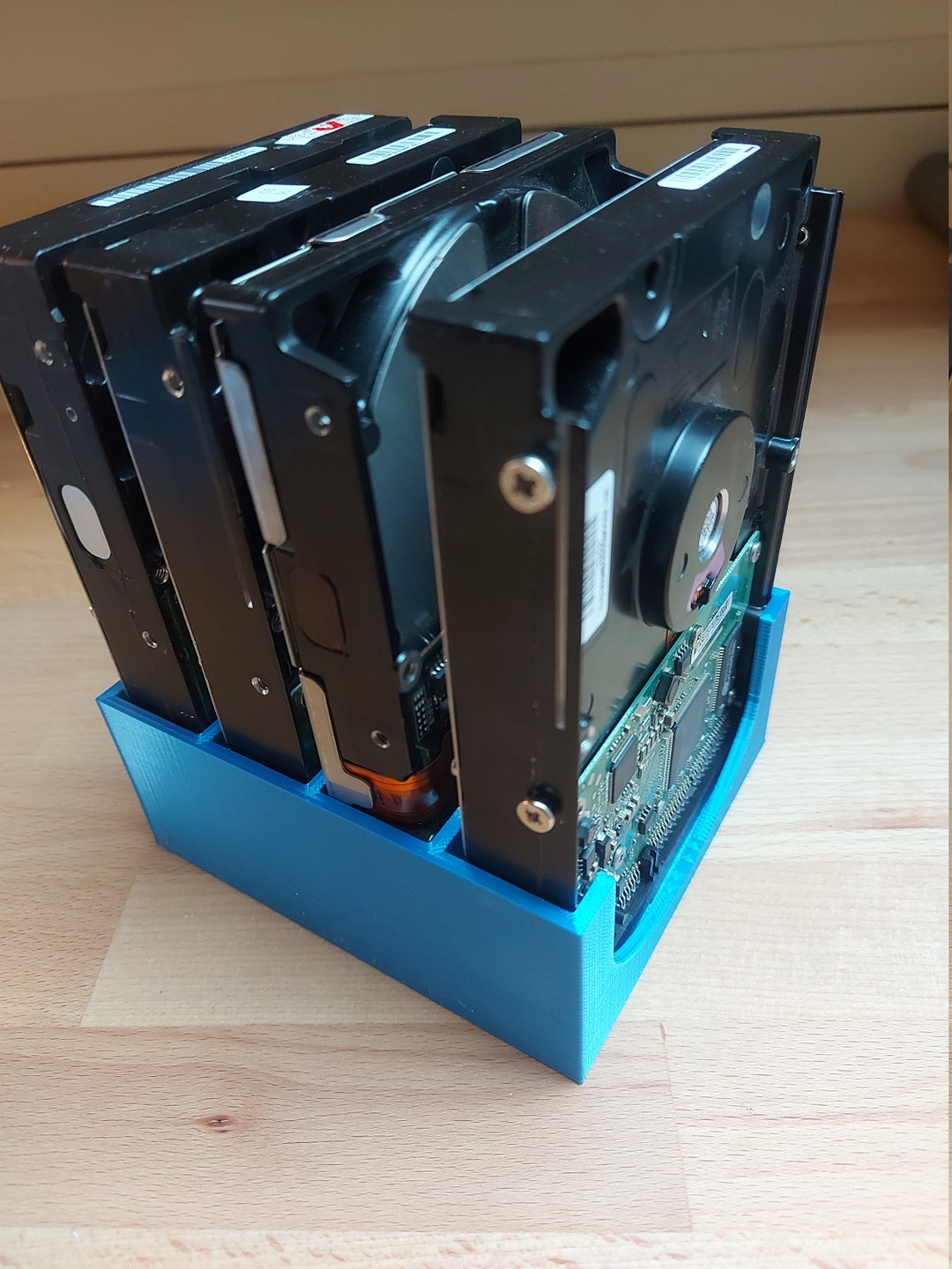 3.5 Hard Drive Storage Rack Holder Drive Storage Case Etsy