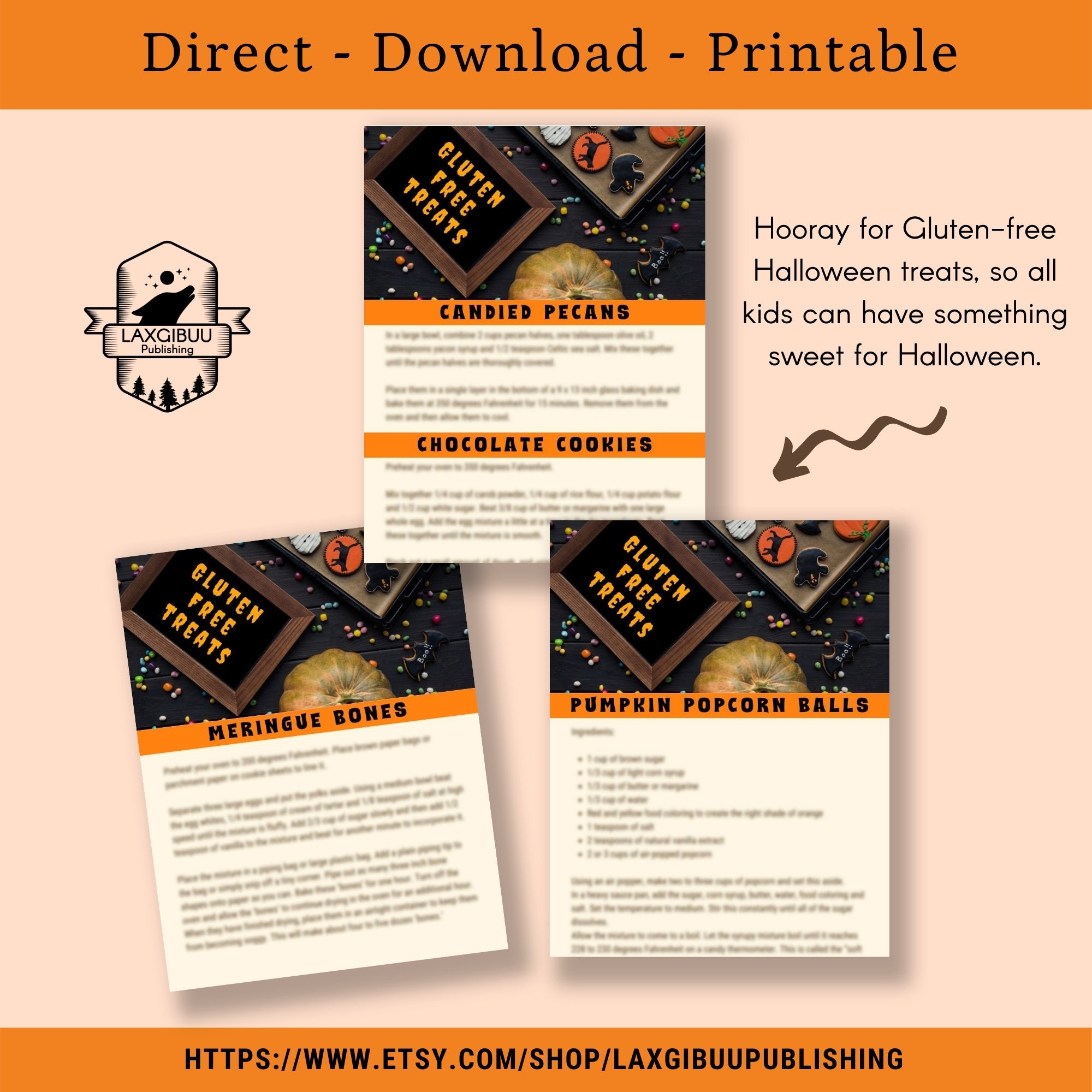 Gluten Free Halloween Treats, Recipes for Gluten Free Snack, Gluten