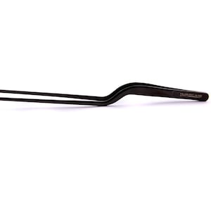 Offset plating tweezers