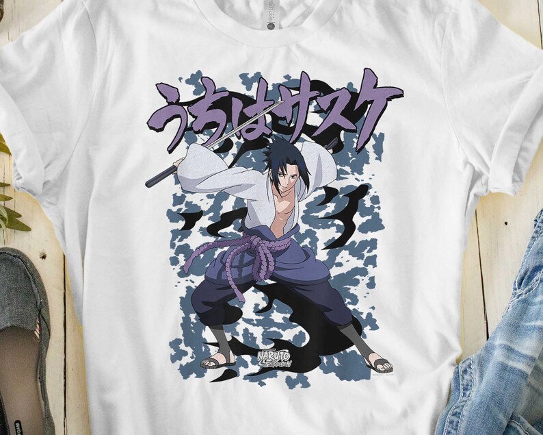 Naruto Shippuden Sasuke Curse T-Shirt Naruto Shippuden | Etsy