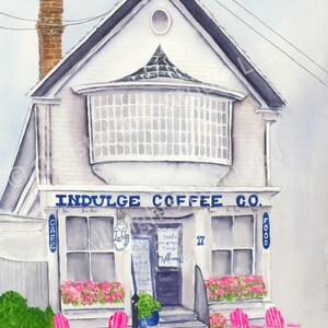 INDULGE  Art Prints  Notecards  Stonington CT    Gifts