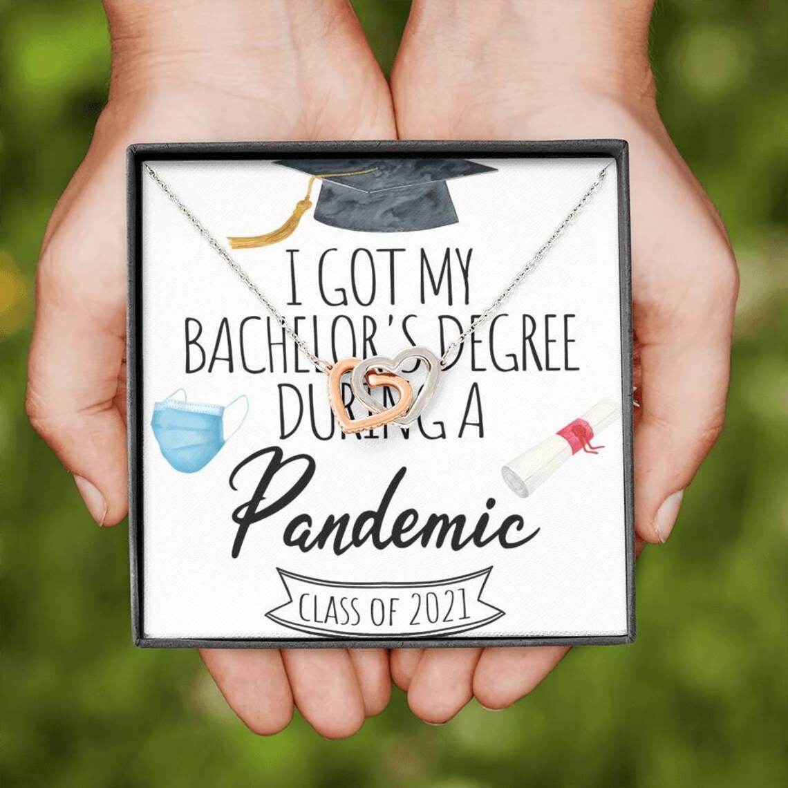Bachelors Degree Graduation Gift Personalized College Etsy