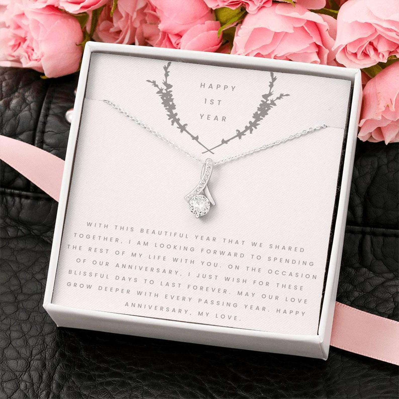 1 Year Anniversary Gifts For Her 1st Year Anniversary Gift for Her Gift for Wife Gift for
