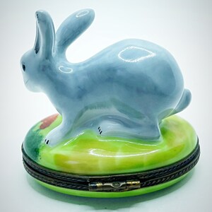 Bunny Rabbit LIMOGES France Hand Painted Trinket Box - Etsy