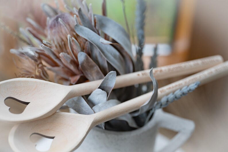 Kochlöffel aus Holz bei Mama/Oma/Papa/Opa schmeckts am besten Geschenk zum Muttertag OPA