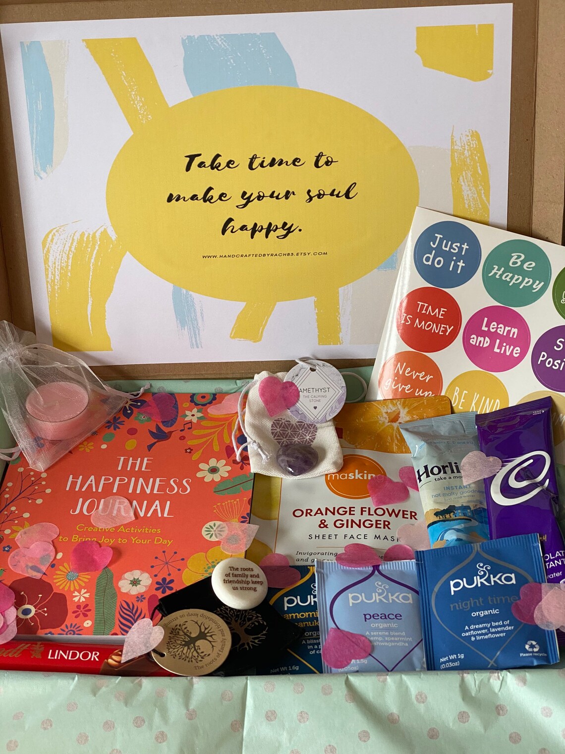 The big box of Happiness. Self care hamper for wellbeing & Etsy