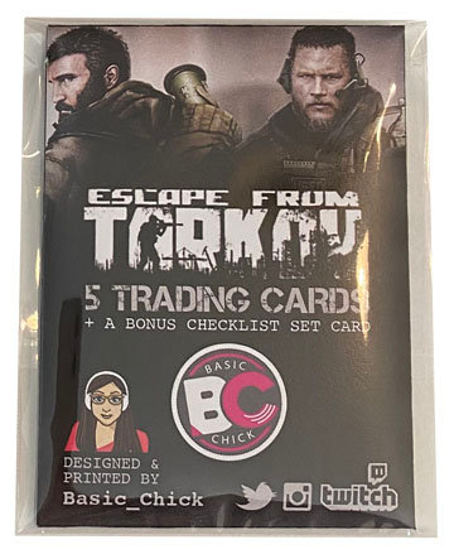 Escape From Tarkov Trading Cards Etsy