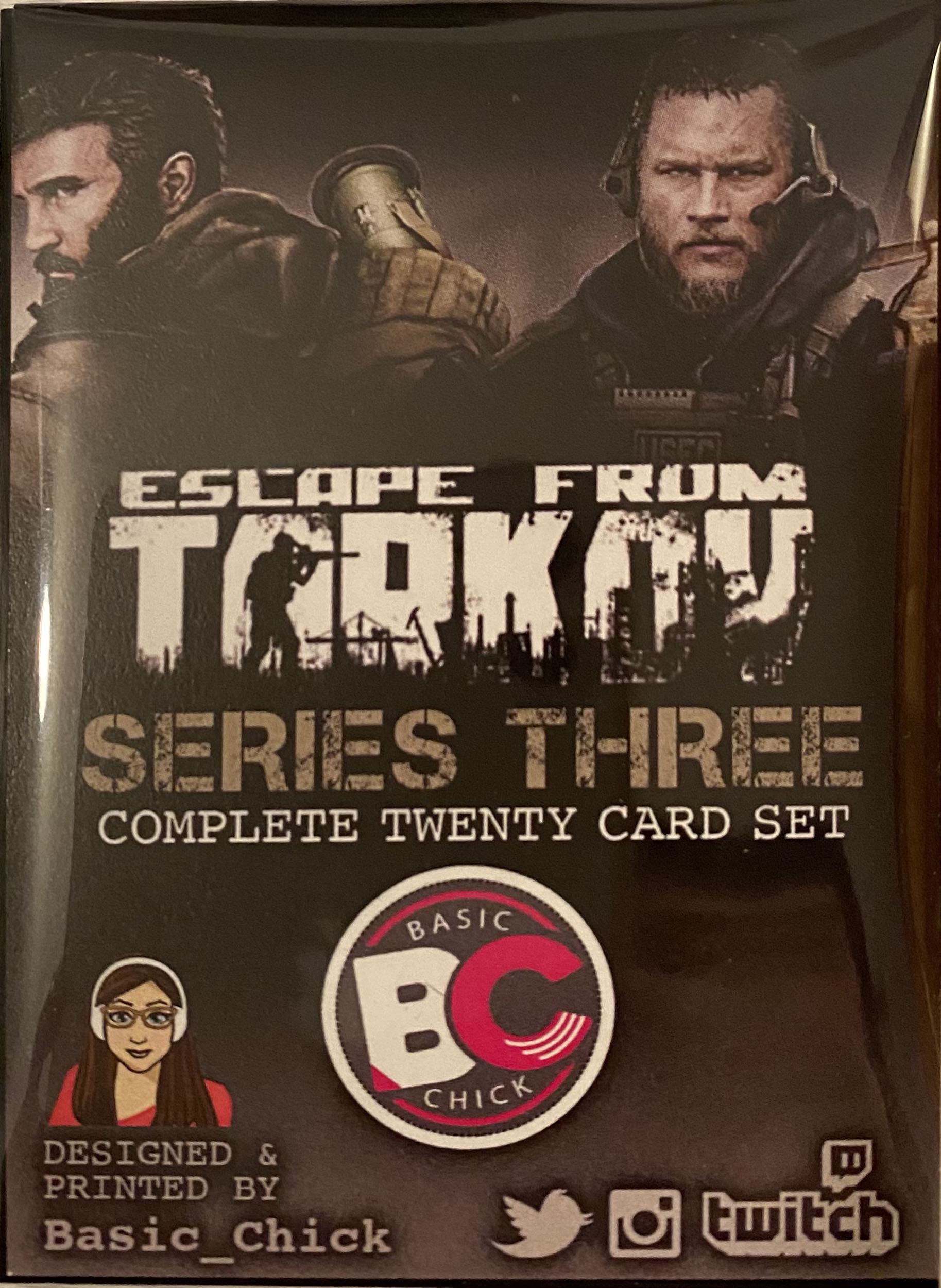 Escape From Tarkov Trading Cards Etsy