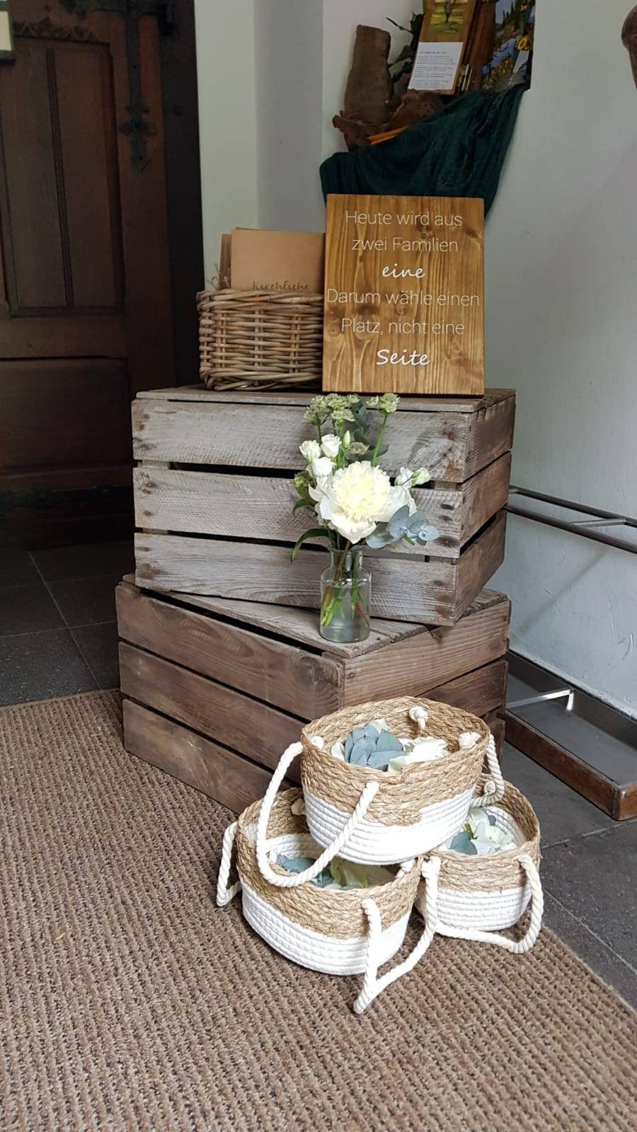 Holzschild Heute wird aus zwei Familien eine darum wähle Etsy