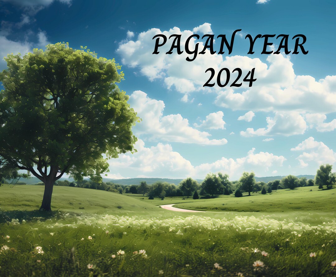 2024 Pagan Wheel of the Year Wall Calendar Southern Hemisphere
