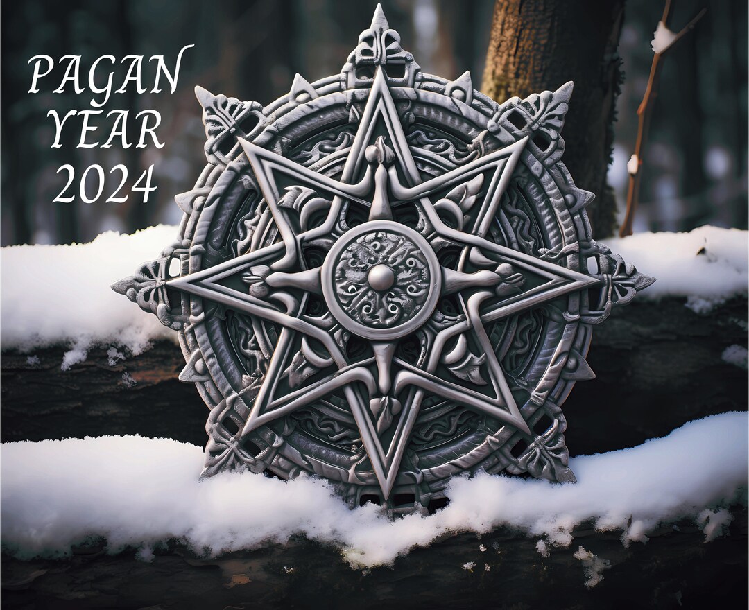 2025 Pagan Wheel of the Year Wall Calendar 14 X 11.5 Inch Etsy