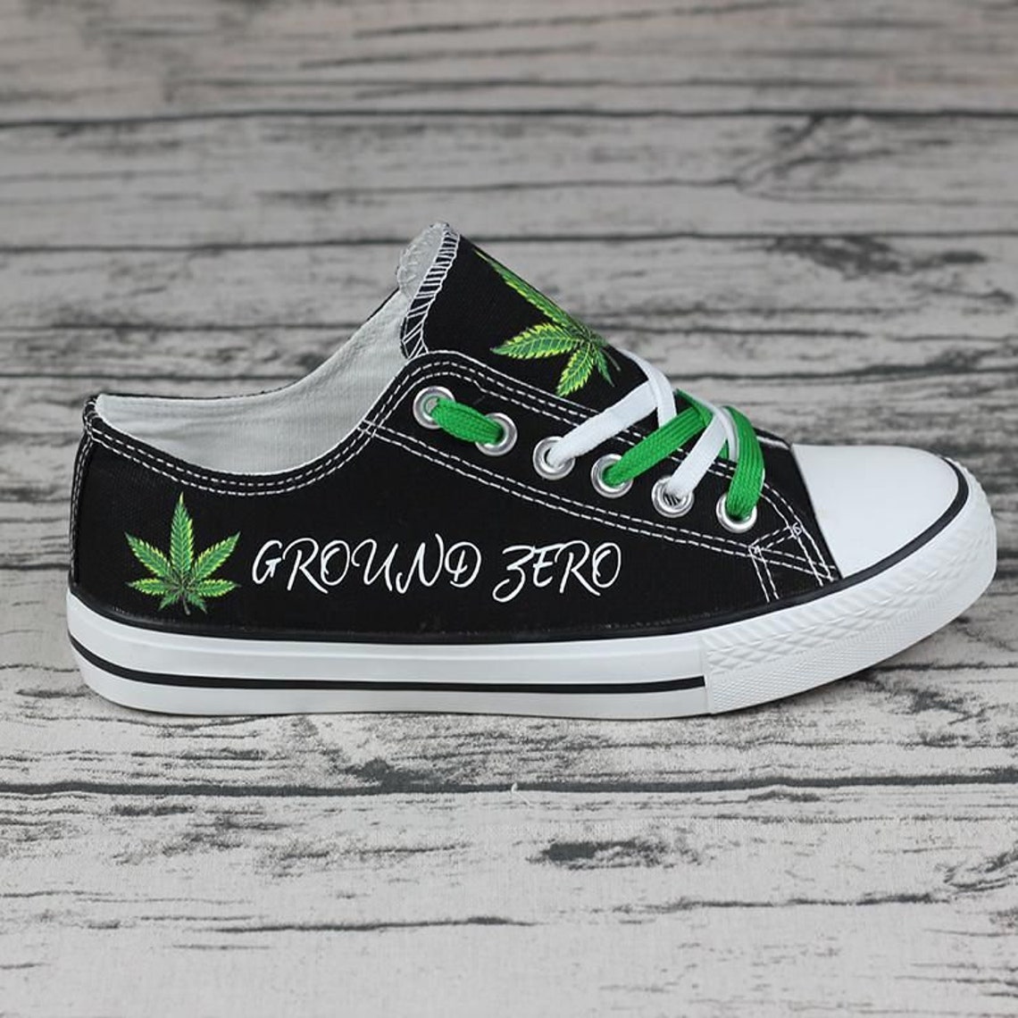 custom weed shoes