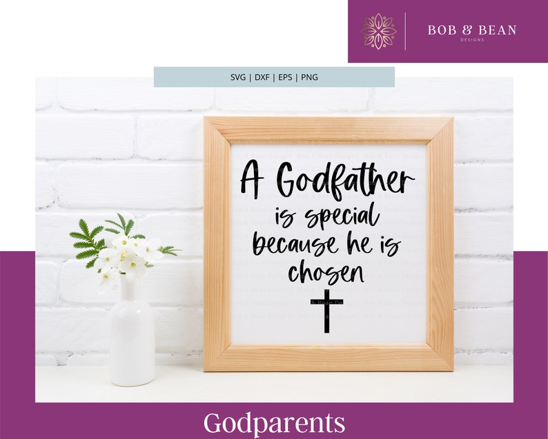 Download Godmother SVG Godfather SVG Godparents SVG Godmother | Etsy