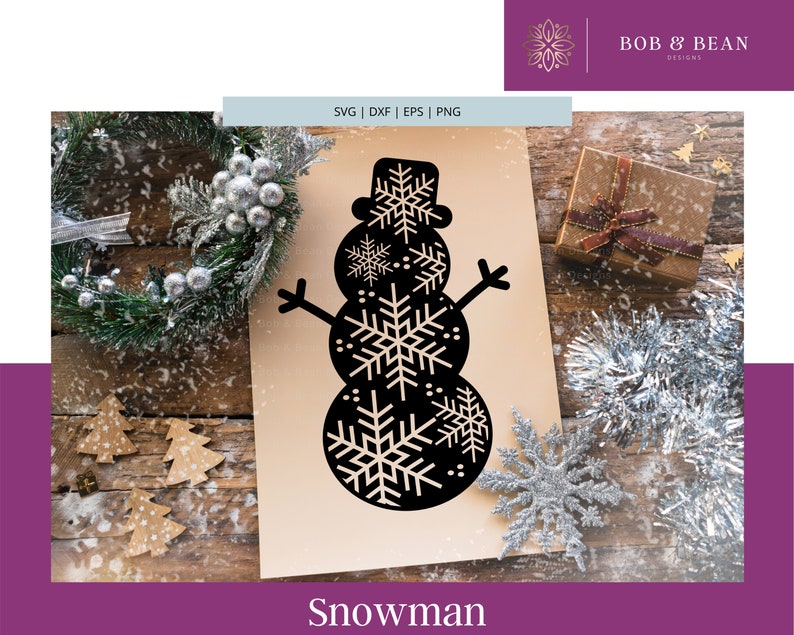 Snowman Mandala SVG Snowman SVG Snowman SVG Files for - Etsy