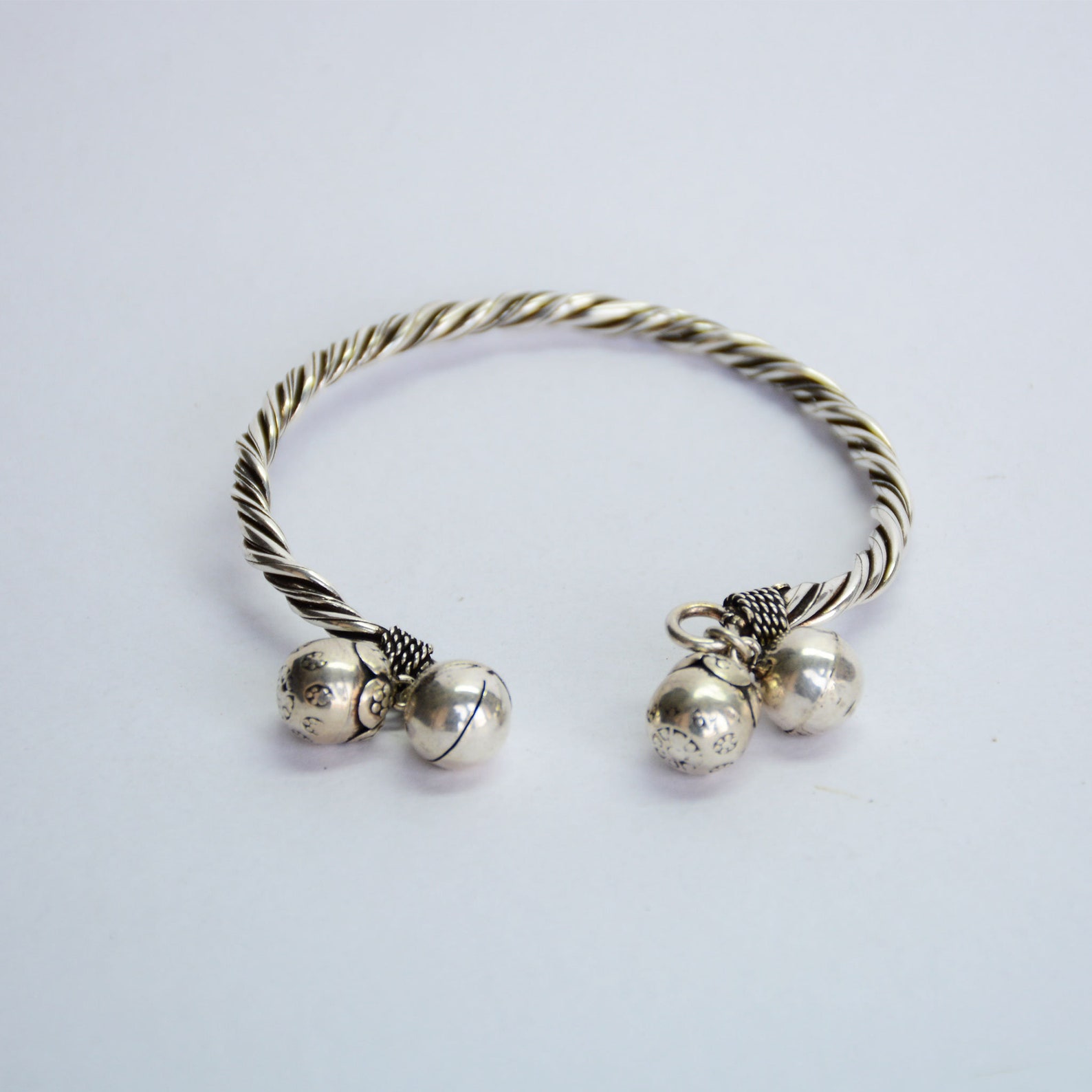 Silver Bell Bracelet Handmade Bell Bracelet Jingle Bell Etsy