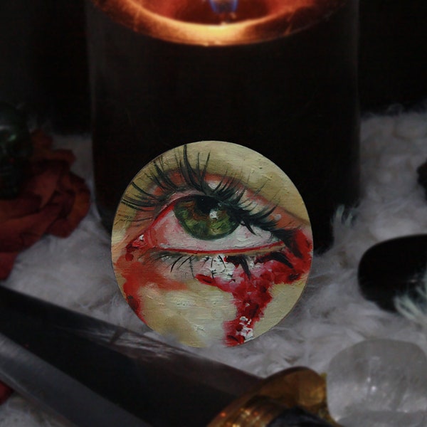 Bloody Eye Vinyl Sticker