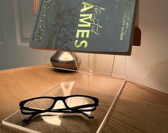 6mm Clear Acrylic Book Stand / Holder