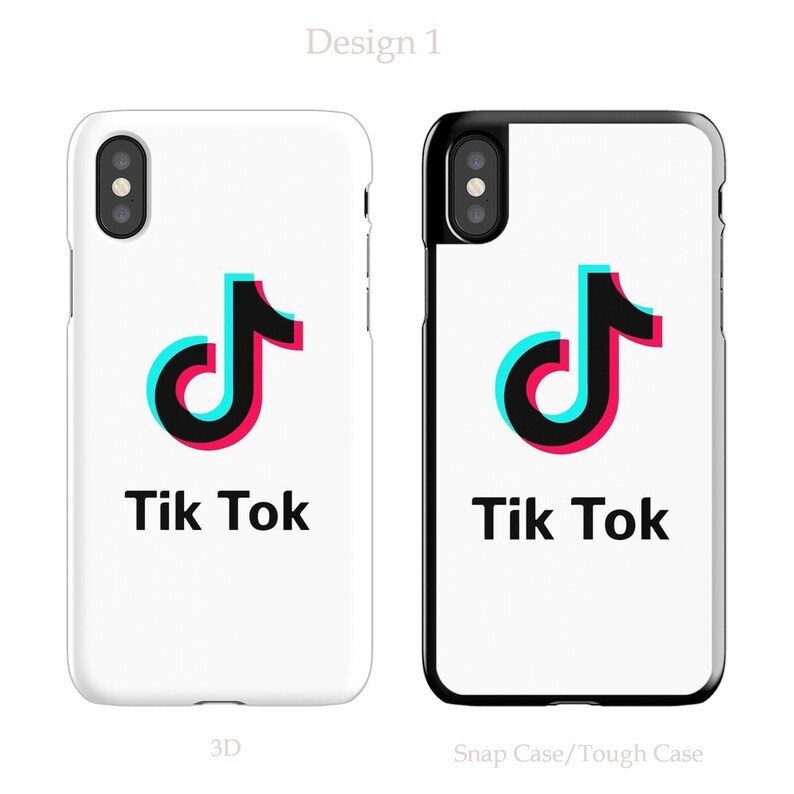Tk Tok Iphone Case 8 Plus X Xr Xsmax 11 Max Pro Max Tik Tk Etsy
