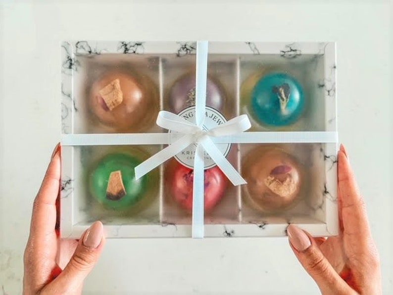 Melting Tea Jewels Tea Bombs Tea Lover Gift Set Tea Gifts Etsy