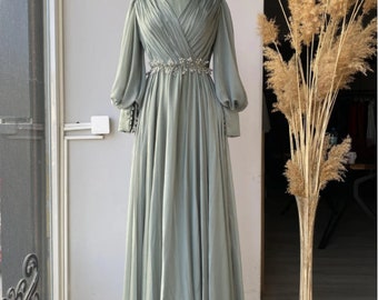 modest engagement dresses