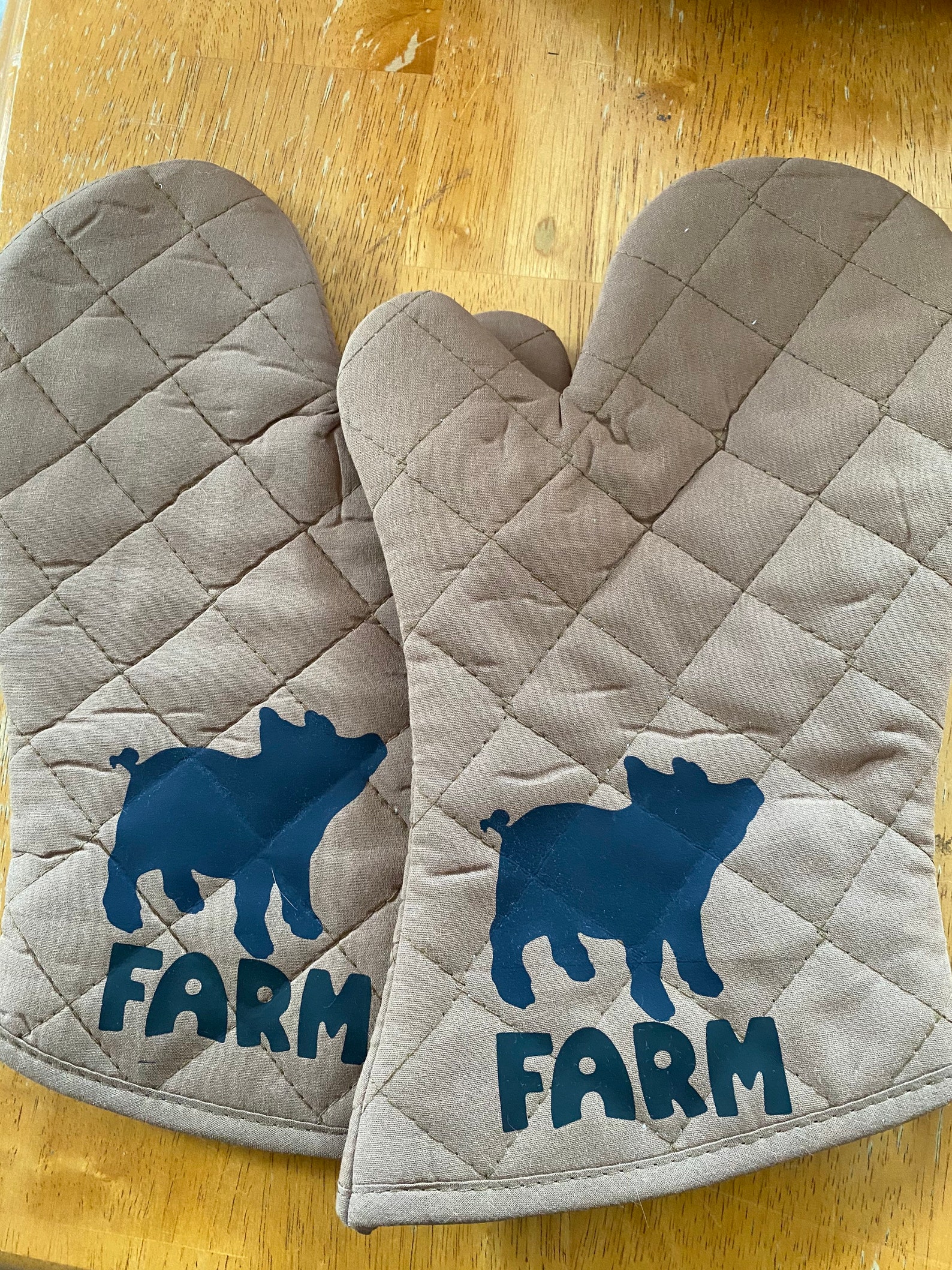 Pig Pot Holders Farmhouse Pig Set of 2 Etsy
