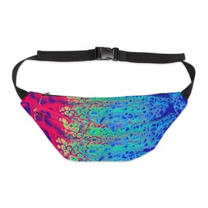 Large color shock Fanny Pack