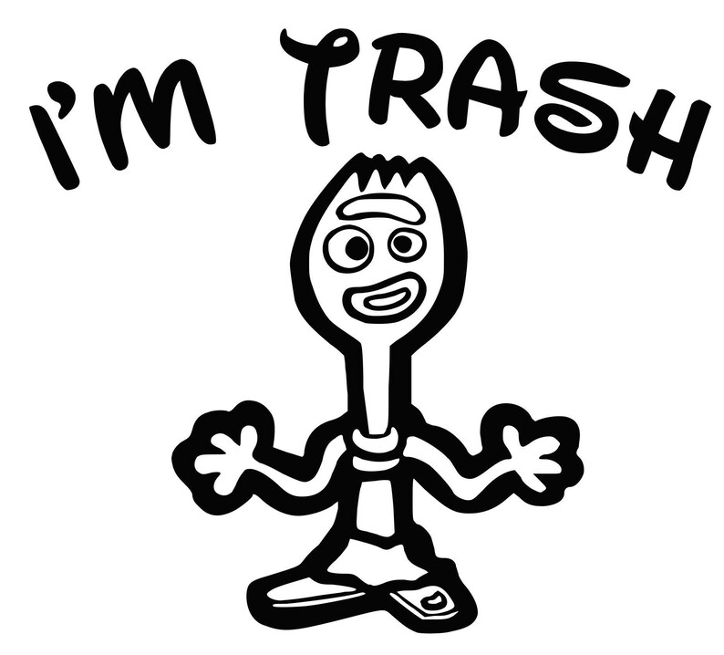 forky im trashed