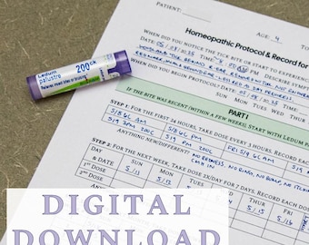Homeopathic Protocol Record for Tick Bites | Homeopathy Documentation