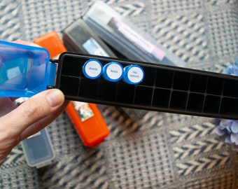 Homeopathy Remedy Storage Box | Travel Size, Holds 20 Tubes