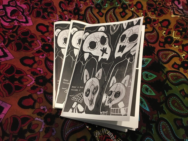 Bear x Bun Volume 2 Comic Perzine image 0