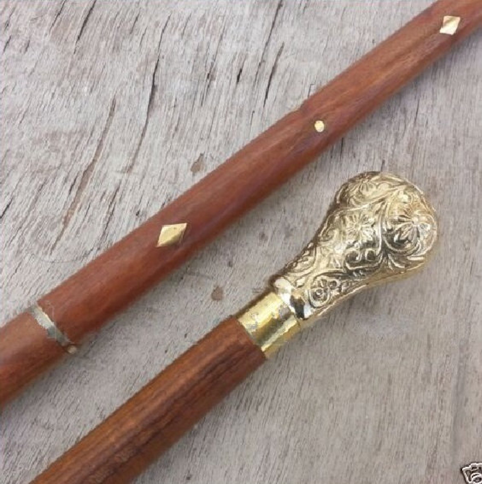 Victorian Walking Sticks Designer Wooden Walking Cane | Etsy