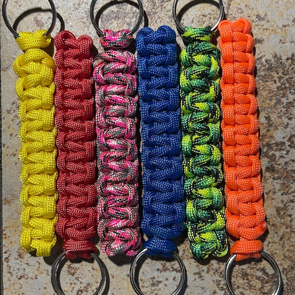 Paracord Key Fob Etsy