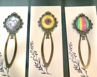 Flower Bookmark,Metal Bookmark,Bookmark Clip,Gift For the reader,Sunflower Bookmark,Teacher Appreciation,Metal Book Clip,Book Accessories