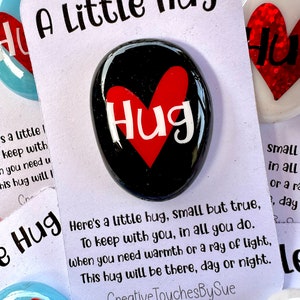 Hug Gift,pocket Hug,sending A Hug,inspirational Gift,thinking of You ...