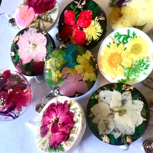 Flower Badge Reel,Floral Badge Reel,Work Badge,Retractable Badge Reel,Resin Badge Reel,Teacher Badge Reel,Badge Reel,Badge Holder