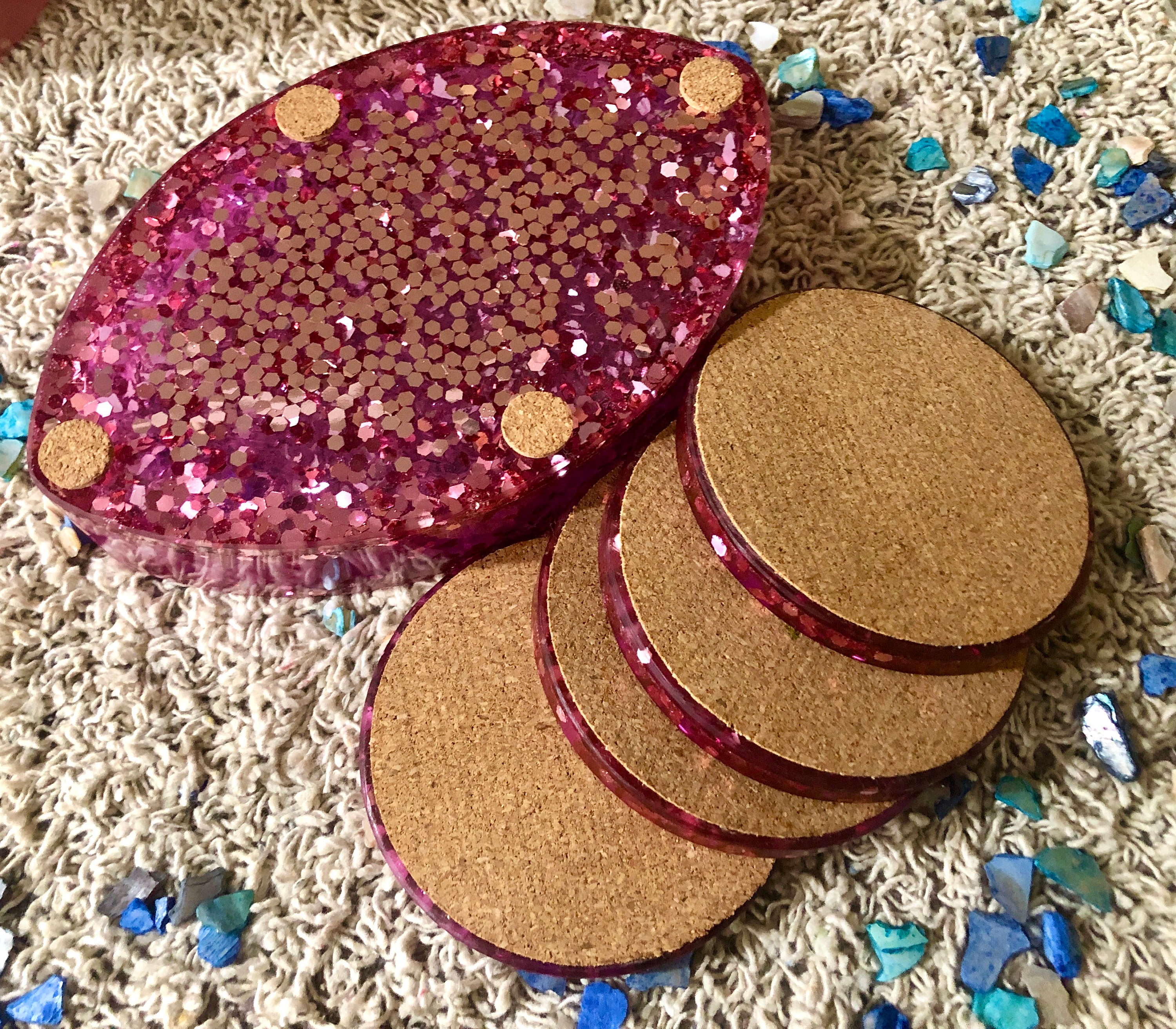 Evil Eye Coaster Set,evil Eye for Protection,eye Coasters,third Eye ...