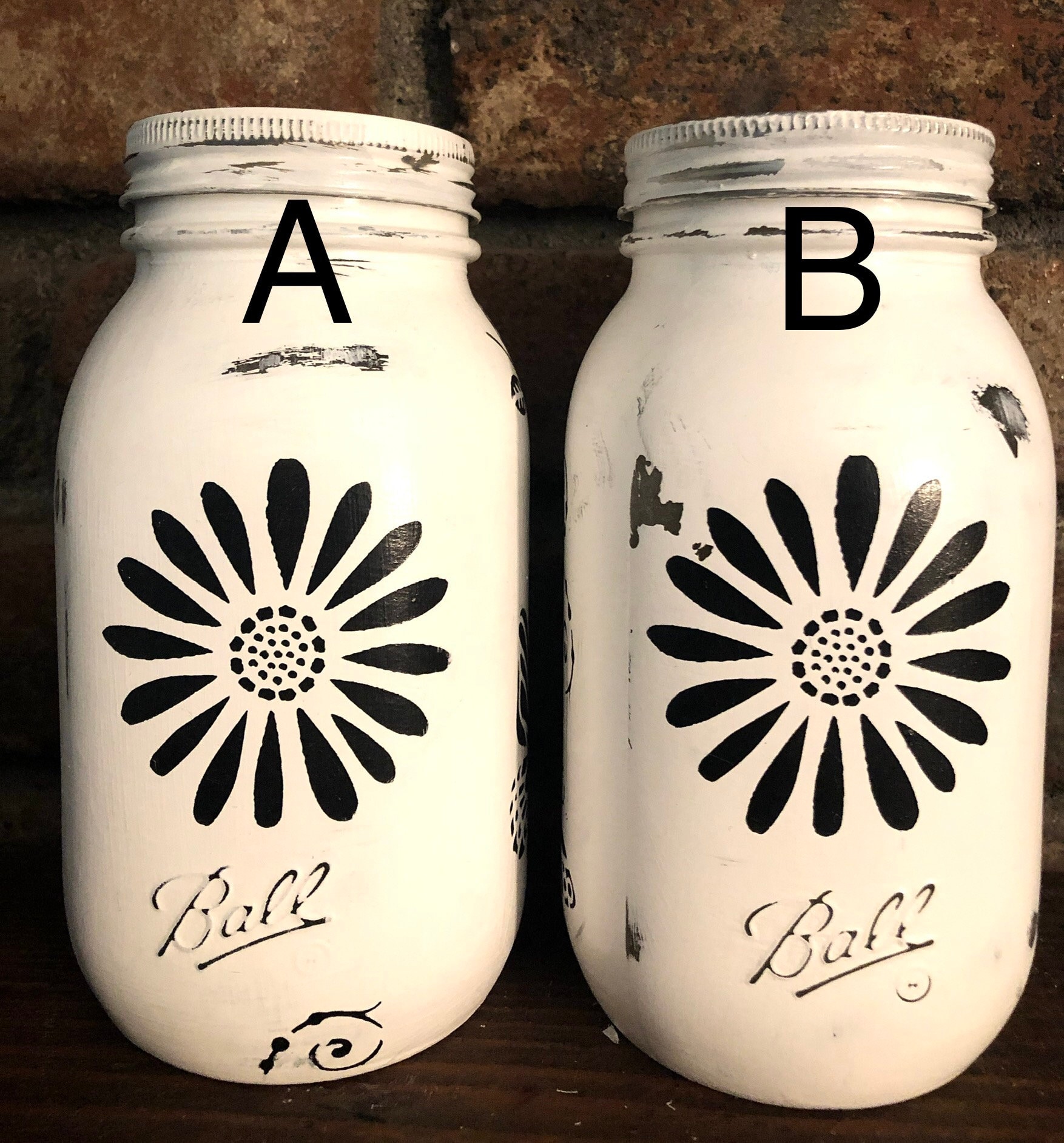 Farmhouse Mason Jar Centerpiece - Butterfly Jar Farmhouse Mason Jar Centerpiece - Butterfly Jar