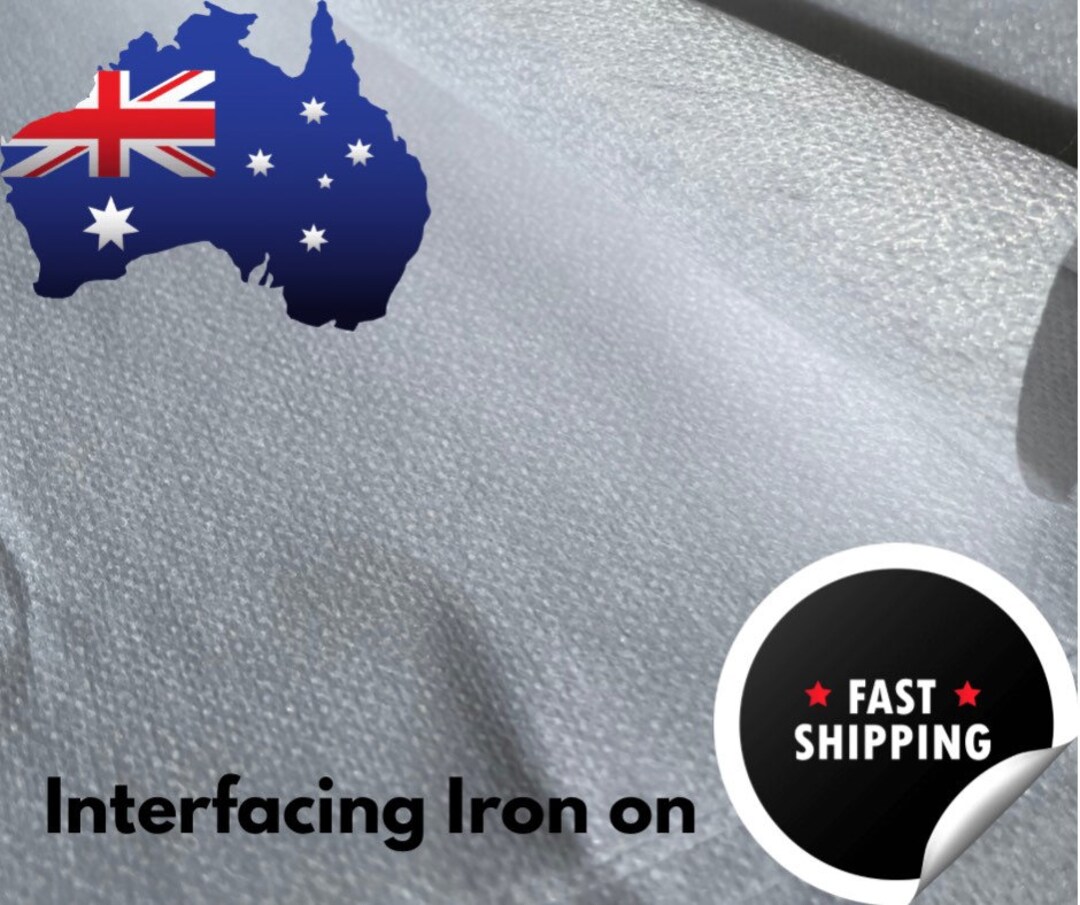Fusible Interfacing , Ironon Interfacing Wide 1.2 Meter Etsy Australia