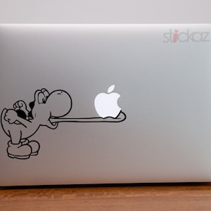 Macbook Decal | Yoshi | Supermario | Vintage | Sticker | Sticker | Mac | Macbook Air | Pro | Nintendo