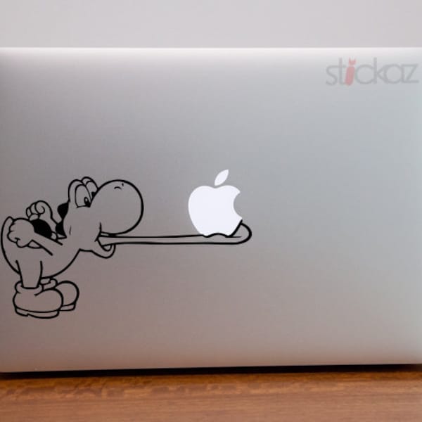 Macbook Decal | Yoshi | Supermario | Vintage | Aufkleber | Sticker | Mac | Macbook Air | Pro | Nintendo