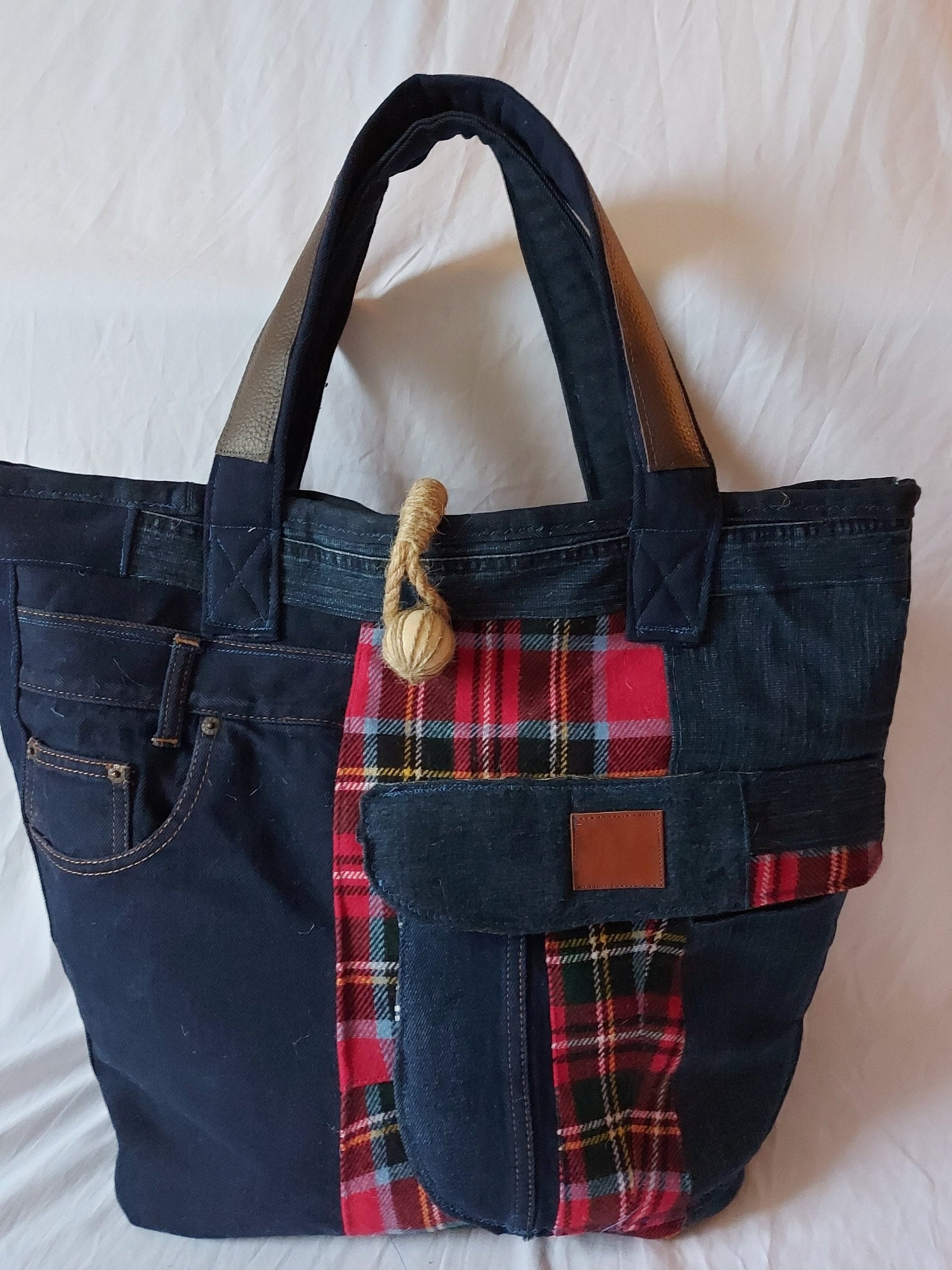 Bolsos de tela vaquera reciclada hotsell