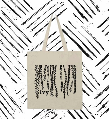 the evermore collection reusable tote bag. taylor swift.