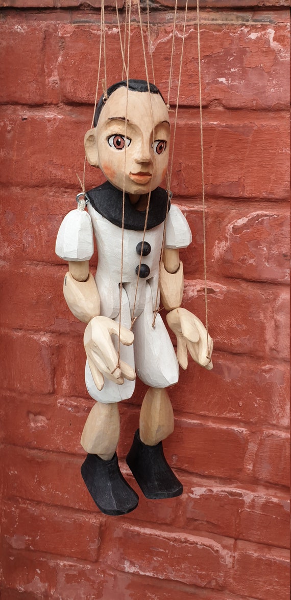 Pascal Marionette Wooden Puppet - An American Craftsman