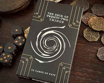 El Baraja de las Veintidós Cosas: un objeto legendario para D&D 5e.