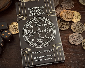 El Arcano Mayor Mecánico - Baraja de Tarot para D&D 5e y juegos de rol