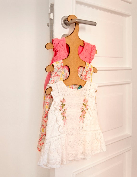 Toddler Multiple Clothes Hanger Space Saver Children Hangers Multi layer Shirt Hanger Kids Closet Etsy Canada