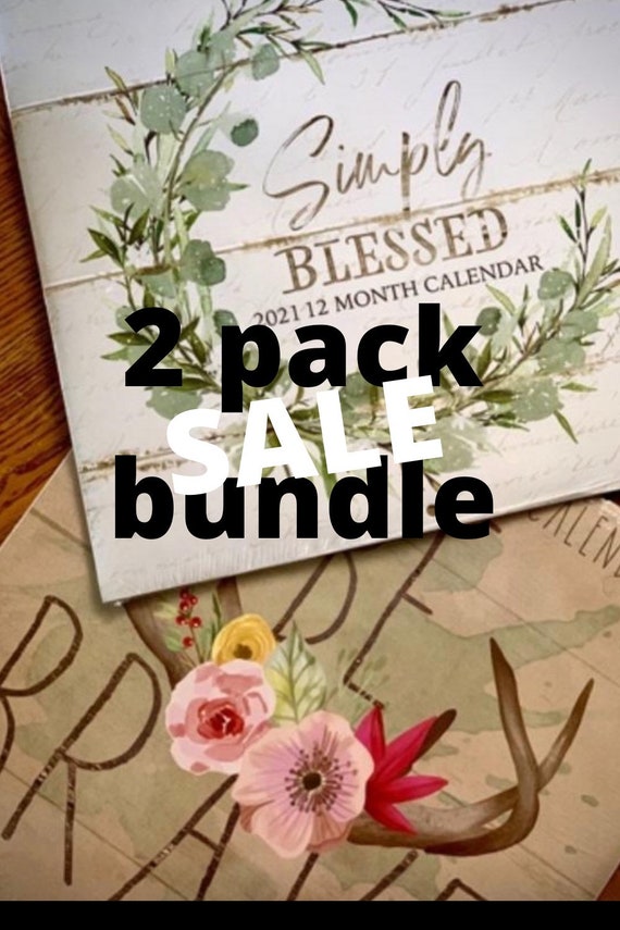Farmers Market Sale Simply Blessed Be Brave Calendar 2021 2 Etsy