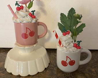 fake Cherry Mugs
