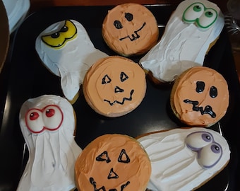 Faux Halloween Cookies