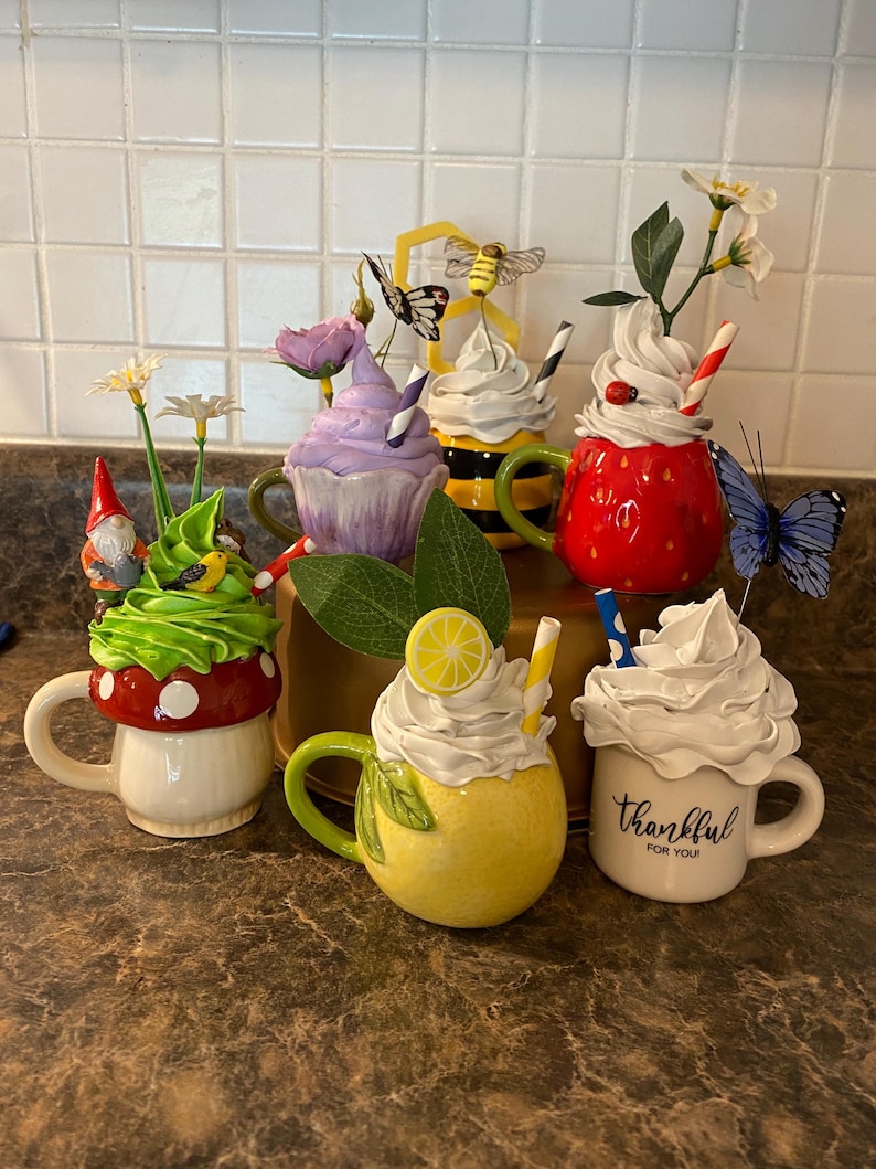 Tier Spring Mini Mugs - Etsy